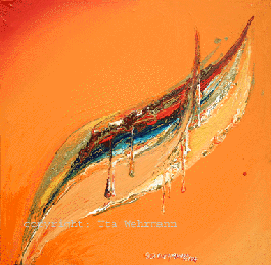 EXOTIC, VG-BK-Urh 936 702, Acryl und Lack auf Leinwand, 500 x 500 mm, 2004