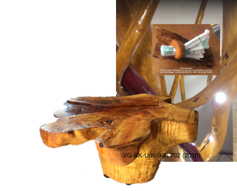 Modeschmuck, handgearbeitete Unikate aus Holz, Uta Golla